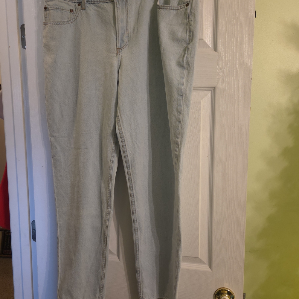 Abercrombie Women's Light Blue Low Rise Jeans